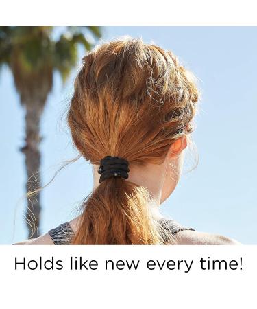 Goody Ouchless Forever Women's Braided Elastic Bands (3 Pack) - Soft Durable Hair Ties for All Hair Types | International Shipping Available - Buy Online on GoSupps.com