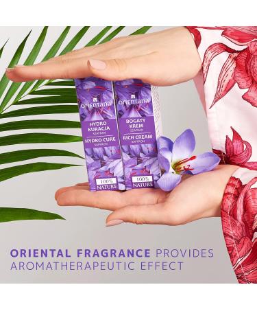 Orientana - Natural Rich Face Cream Saffron | 99.7% Natural Organic | Shea Butter | Anti Aging Acne Dark Spots & Redness Moisturiser For Women | Hydrating Firming Mature Sensitive Skin - 30g - Buy Online on GoSupps.com
