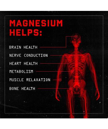 Jocko Fuel Magnesium Complex Supplement - Magnesium Glycinate Citrate & Taurate Capsules Dietary Supplement for Muscle Recovery & Relaxation Heart Nerve Bone Support & Sleep 30-Day Supply - Buy Online on GoSupps.com