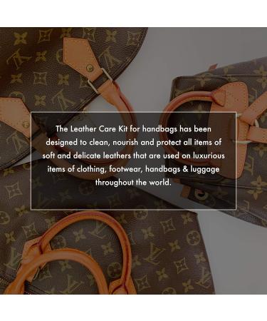 Leather Handbag Care Kit - Cleaner & Protector for Bags, Shoes, and Clothing - Buy Online on GoSupps.com
