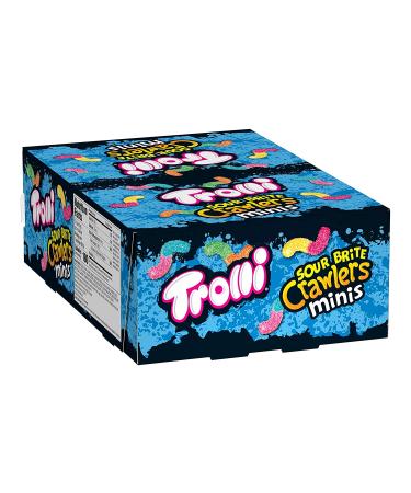 Trolli Sour Brite Mini Crawlers Gummy Worms - 2 oz Pack of 18 - Buy Online on GoSupps.com