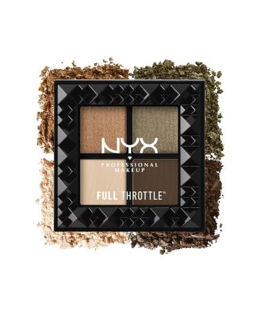 NYX Full Throttle Eyeshadow Palette - Vibrant Colors for Effortless Eye Looks | International Shipping Available - Buy Online on GoSupps.com