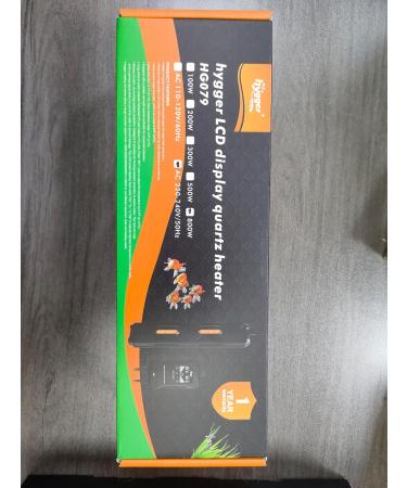 Hygger 800W Aquarium Heater - Adjustable Temp LCD Control for 490-980L Freshwater & Saltwater Fish Tanks - Buy Online on GoSupps.com