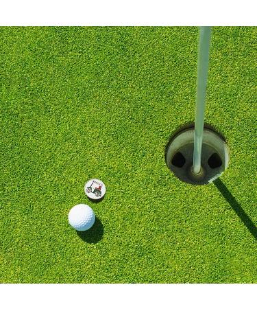 Nuorao Golf Ball Line Marker Tool - Perfect Golf Accessories for Men and Women - Stencil and Drawing Kit for Golf Balls - Great Golf Gifts - Buy Online on GoSupps.com