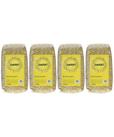 Buy Davert Organic Buckwheat - Pack of 4 (4 x 500g) | International Shipping Available - Buy Online on GoSupps.com