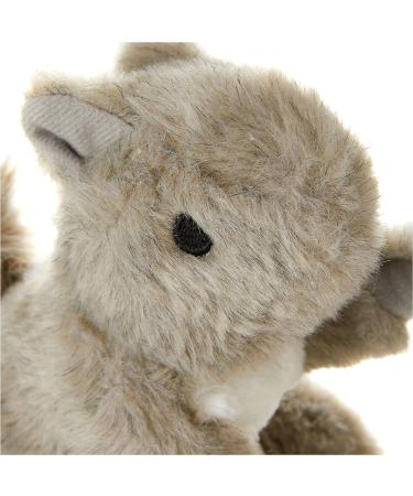 Gor Pets Soft Dog Toy Plush Wild Squirrel Grey - Buy Online on GoSupps.com
