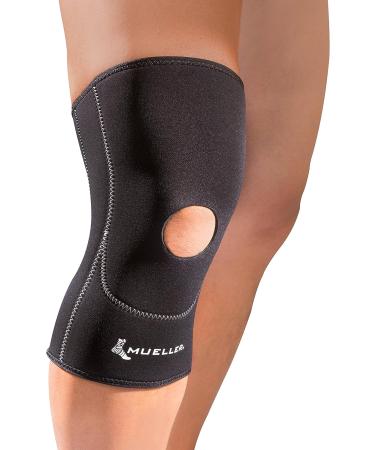 Mueller Open Patella Knee Support Sleeve - Black, XX-Large - New & Improved for Men and Women - Buy Online on GoSupps.com