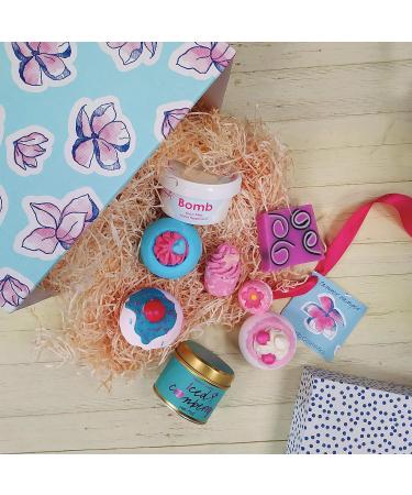 Bomb Cosmetics Pamper Hamper Handmade Bath Body & Home Fragrance Supersize Gift Pack in Reusable Box Contains 8-Pieces 720g Pamper Hamper 1 count (Pack of 1) - Buy Online on GoSupps.com