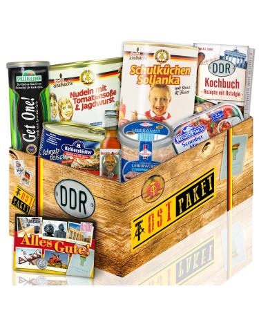 Eastern product shipping Hearty GDR gift box for men - GDR were - gift box from the east The GDR gift is including the noble GDR gift packaging (recoverable).