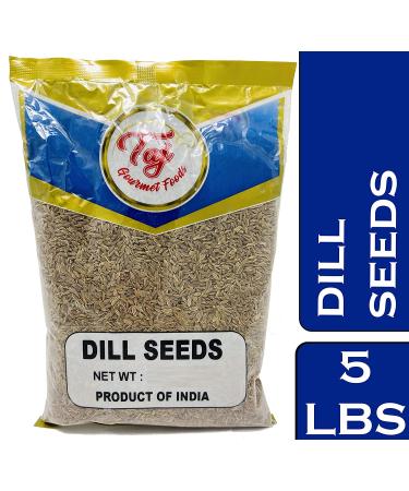 Taj Premium Dill Seeds Whole - 5 lbs Bag | Ideal for Farming, Seasoning Meats, and More - Buy Online on GoSupps.com