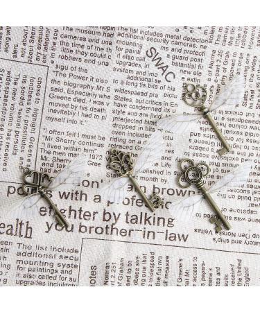 SANNIX Vintage Skeleton Keys Charms with Dragonfly Wings - DIY Jewelry Making Kit for Wedding Party Favors and Decor - Buy Online on GoSupps.com