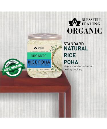 Blessfull Healing Organice Rice POHA for Breakfast 1 lb (453 Gram) - Buy Online on GoSupps.com