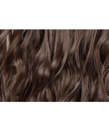 SEGO Clip-in Hair Extensions - Wavy Medium Brown 43cm - 8 Wefts Realistic Hairpiece - Buy Online on GoSupps.com