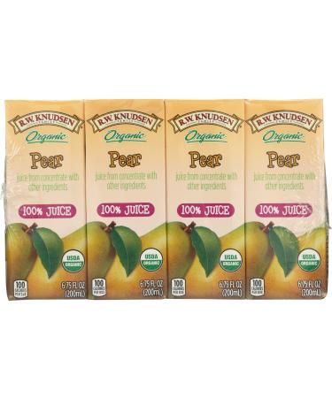 KNUDSEN JUICE ASPTC PEAR 4PK