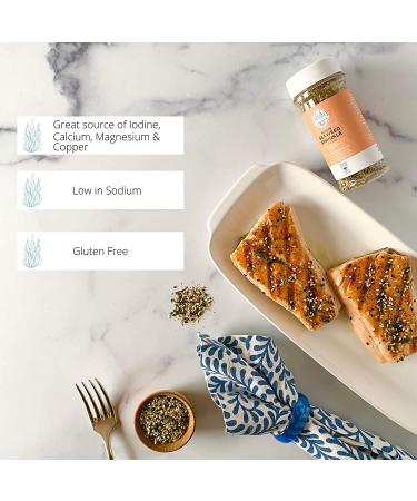 Ocean Balance Bonito Seaweed Furikake Seasoning with Dried Tuna Flakes - Ideal for Dashi, Tofu, and More - Buy Online on GoSupps.com