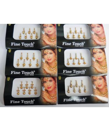8 Pack - 56 Silver Golden Black Multicolored Face Jewels Crystals - Sparkle and Shine with these Stunning Face Gems - Buy Online on GoSupps.com