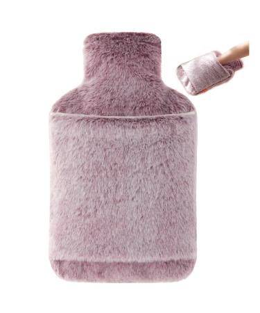 samply hot water bottle with soft cover -2L- bed bottle for adults and children ideal for a cold night purple - Buy Online on GoSupps.com