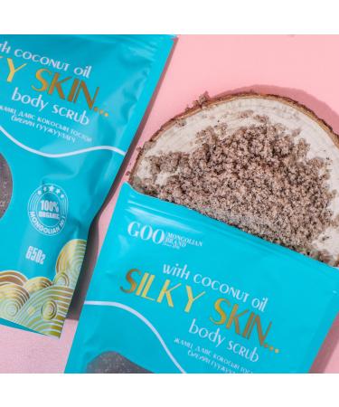 GOO- 'Silky Skin' Body scrub with 'Jamts salt and Coffee'