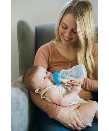 Dr. Brown's Options+ Anti-Colic Baby Bottle Gift Set in Blue - Natural Flow Technology - Buy Online on GoSupps.com