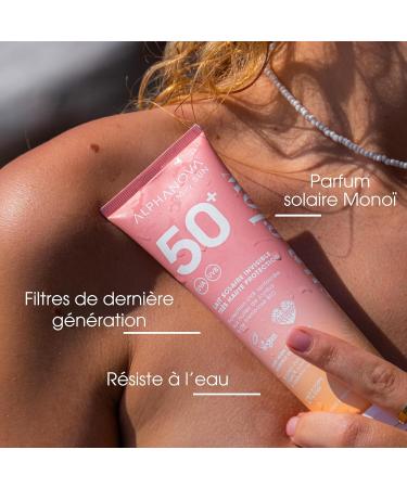  Alphanova ALPHANOVA Daily Sun Invisible Sunscreen Lotion SPF 50+ Face and Body Enhanced UVA Protection 150ml No White Cast - Buy Online on GoSupps.com