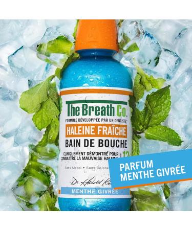 The Breath Co. - Alcohol Free Mouthwash - Dentist Developed Formula - Fresh Breath for 12 Hours* - Frosty Mint 500ml - Buy Online on GoSupps.com