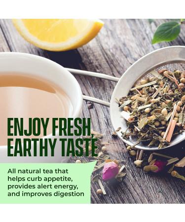 Kiss Me Organics Yerba Mate Tea 17.6oz - 100% Organic Traditional Loose Leaf Green Tea from Southern Brazil - High Nutrient Content for Hot or Cold Brew - Buy Online on GoSupps.com