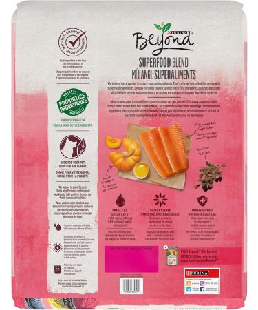 Beyond Superfood Natural Dry Dog Food Salmon Egg Pumpkin 10.2 kg Bag & Wet Dog Food in Gravy Variety Pack - 354 g x 6 Can (6 Pack) 10.2 kg Bag (1 Pack) Dog Food + Wet Dog Food 354 g x 6 Can - Buy Online on GoSupps.com