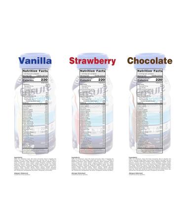 Ensure Original Nutrition Shake 12 Pack - Milk Chocolate, Vanilla, Strawberry Flavors - Buy Online on GoSupps.com