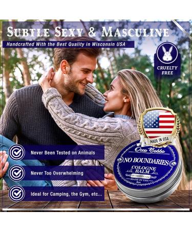 Occo Bobbo No Boundaries Solid Cologne - Classic and Clean Scent that Combines Woody-Fresh Musk Cedar and Citrus Notes - Made In The USA - All-Natural Ingredients - 2 oz No Boundaries 2 Ounce (Pack of 1) - Buy Online on GoSupps.com