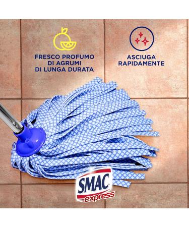 Smac Express Flooring Cleaner 1L - No Detergent Citrus Freshness Ideal for International Shipping - Buy Online on GoSupps.com