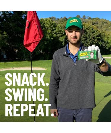 Caddy Snacks Chewy Cherry Almond Healthy Snack Bars | Low Sugar | Vegan | Gluten Free | On-the-Go Golf Snack | 2.1 oz Bars 12 Count - Buy Online on GoSupps.com