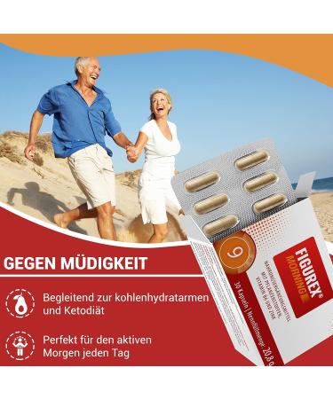 Figureex Morning Keto Metabolism Capsules with Caffeine - 9-Fold Formula with Vitamin B6 for Fatigue Reduction | 30 Capsules - Boost Your Energy & Wellness! - Buy Online on GoSupps.com