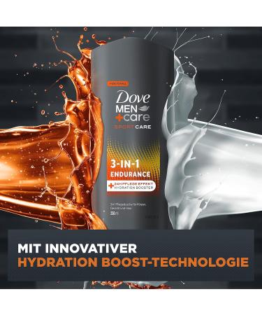 Dove Men+Care Shower Gel 3-in-1 Endurance 250 ml - Refreshing Clean for Men | Shop Internationally - Buy Online on GoSupps.com