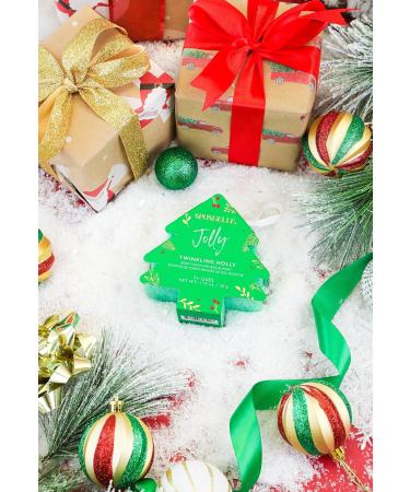 Spongell Holiday Collection Body Wash Infused Buffer Jolly (Twinkling Holly) - Buy Online on GoSupps.com