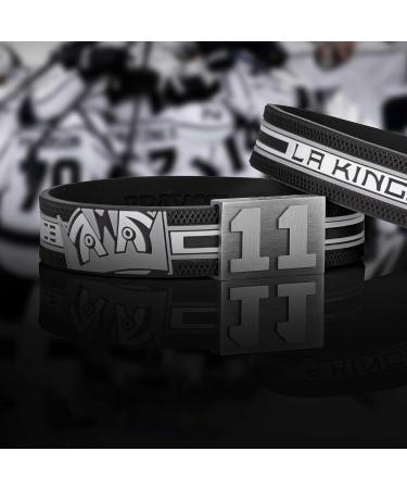 Brayce LA Kings Bracelet with Custom Jersey Number 00-99 | NHL Los Angeles Hockey Gear - Buy Online on GoSupps.com