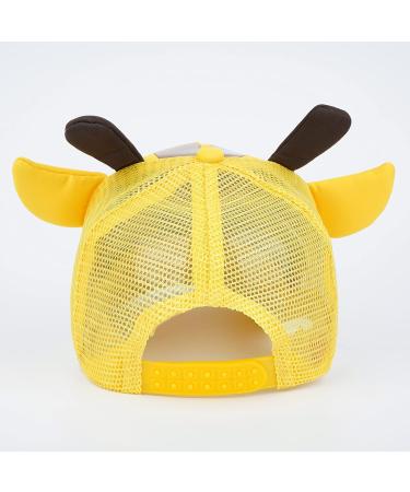 LANGZHEN Toddler Cute Animal Baseball Cap | Adjustable Kids Sun Hat for Boys and Girls - M-Giraffe - Buy Online on GoSupps.com