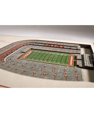 YouTheFan NCAA StadiumViews 5-ply Texas Longhorns | 17 x 13 Team Colors - International Shipping Available - Buy Online on GoSupps.com