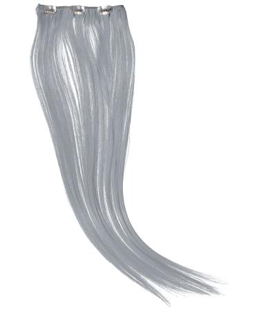 Hairaisers Clip and Go Extensions 45 cm synthetic hair white 1 piece