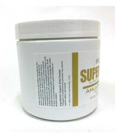 Esutras Organics Amla Powder 12oz - Pure Indian Gooseberry Powder for Hair & Skin - 100% Organic and Natural - Buy Online on GoSupps.com