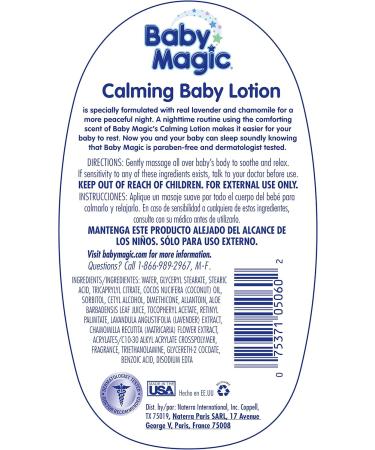 Buy Baby Magic Calming Baby Lotion - Lavender & Chamomile | 30 Fl Oz | International Shipping Available - Buy Online on GoSupps.com