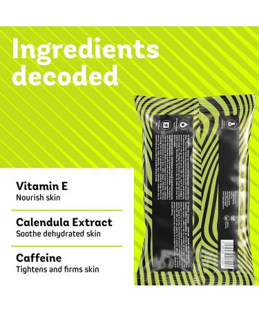 ZUMBA Body Wipes - Post Workout Body Wipes - Ideal Gym Body Wipes for a Refreshed Feeling - Plant-based fibre Body Wipes for Women & Men - Body Wash Wipes for Adults Bathing No Rinse - Buy Online on GoSupps.com