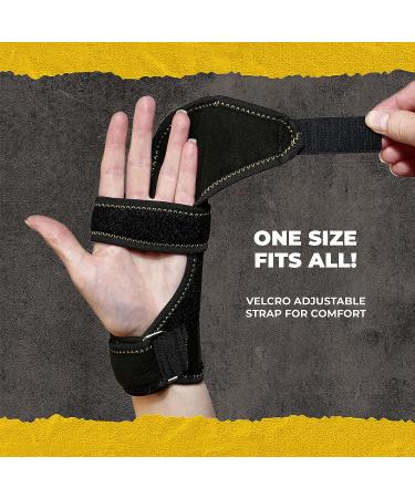 CopperJoint Pinky Finger Splint - Trigger Finger Brace for Middle Metacarpals and Knuckles - One Size Fits All - Buy Online on GoSupps.com