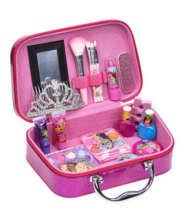 Townley Girl Disney Princess Fashion Purse Set with Nail Polish, Lip Gloss, Crown, Eyeshadow & More - Ages 3+ for Parties & Makeovers - Buy Online on GoSupps.com