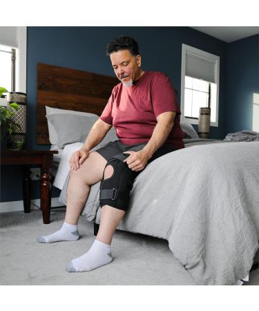 Buy BraceAbility Obesity Hinged Knee Brace XXXL | Plus Size Support for Arthritis Joint Pain Relief & Ligament Weakness - Ideal for Men & Women - Buy Online on GoSupps.com