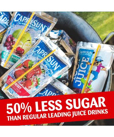 Capri Sun Roarin' Waters Fruit Punch Wave - 40 ct Pack (4 Boxes of 10 Pouches) - Buy Online on GoSupps.com