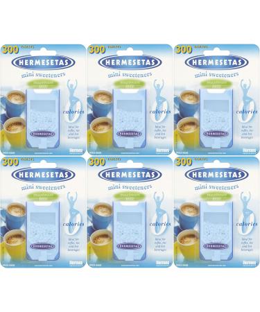 6X Hermesetas Original Mini Sweeteners 300 Tablets (Each) - Buy Online on GoSupps.com
