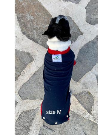 Dog Surgical Bodysuit - Wound Protection Suit | Medical Pet Shirt for Recovery (M Blue) - Buy Online on GoSupps.com