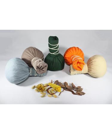 Buy Herbal Stamp Orange Compress Balls - 2 x 75g for Tension Relief | International Shipping - Buy Online on GoSupps.com