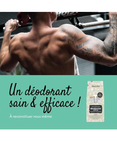 Deodorant to be reconstituted with water - zero waste - made in France - healthy and ecological - Buy Online on GoSupps.com