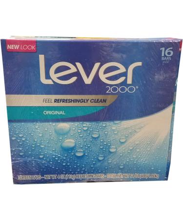 Lever 2000 Perfectly Fresh Bar Soap  16 Count(Pack of 1)